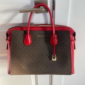 Michael Kors Mercer Belted Large Satchel bag 💼